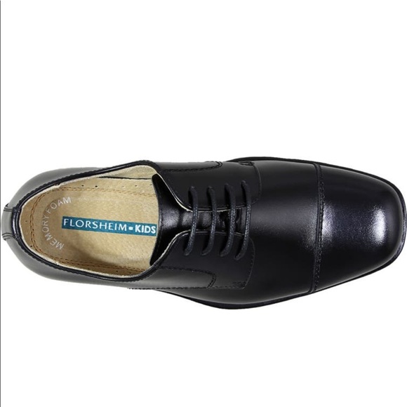 Florsheim reveal cap toe derby boys dress shoe size 11.5 - Picture 3 of 9